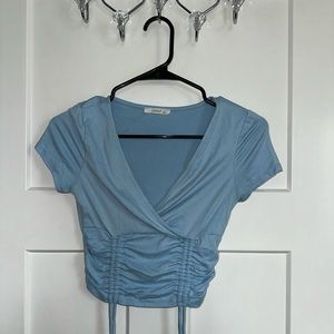 Blue Crop Top 🩵
